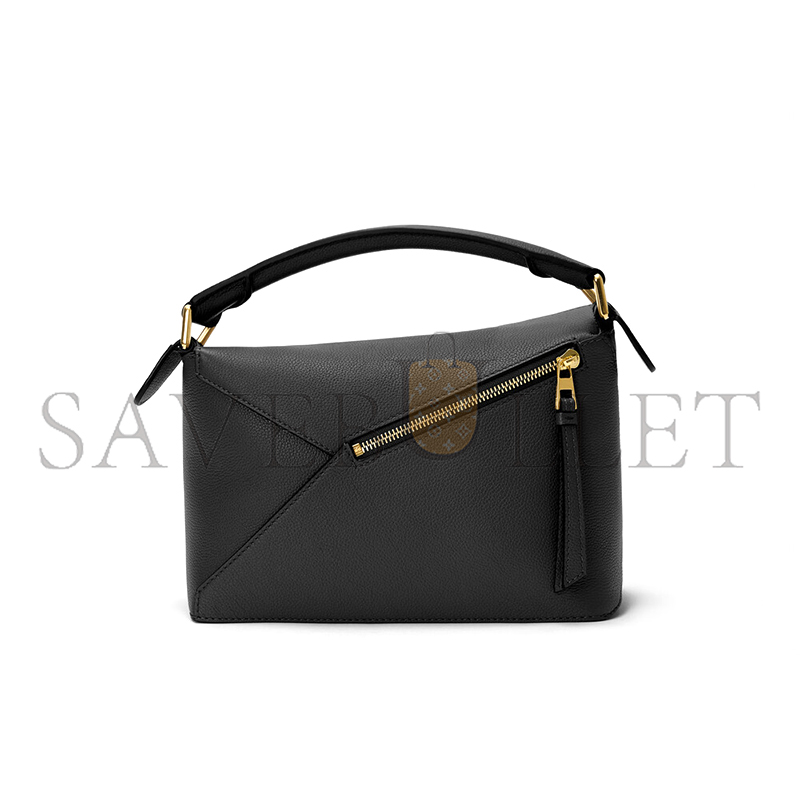 LOEWE SMALL PUZZLE EDGE BAG IN SOFT GRAINED CALFSKIN A510P60XAW (24*16.5*10.5cm)